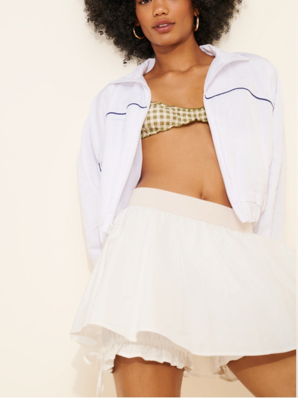 Pilcro White Skirty Bloomer shorts